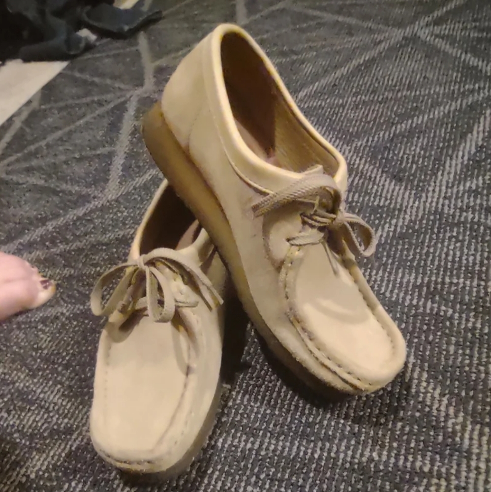 Clarks Originals Wallabee Shoes Women's Sz 7